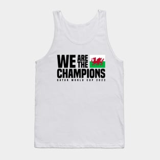 Qatar World Cup Champions 2022 - Wales Tank Top